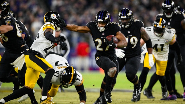 Baltimore Ravens Activating Rb J K Dobbins Off Pup List Tsn Ca