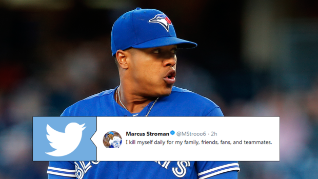 Marcus Stroman on X: Y'all stress while I smile.