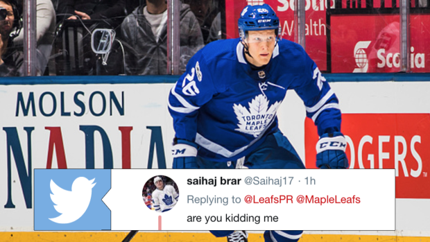 Leafs fans were a little shocked by the return Toronto got for Nikita ...