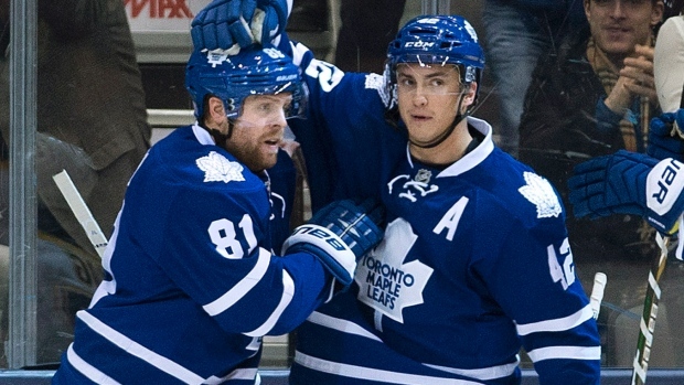 Phil Kessel and Tyler Bozak