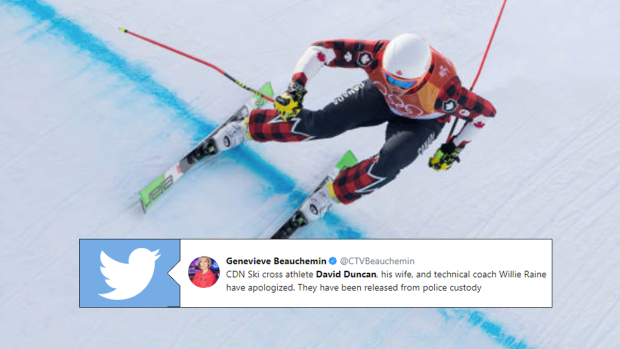 Canadian ski cross athlete issues heartfelt apology for embarrassing ...