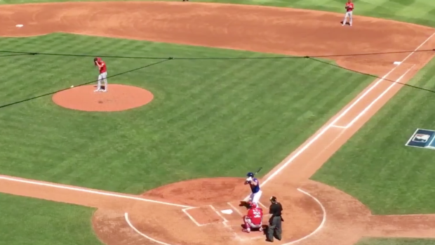 New York Mets video: Tim Tebow goes deep in spring training game