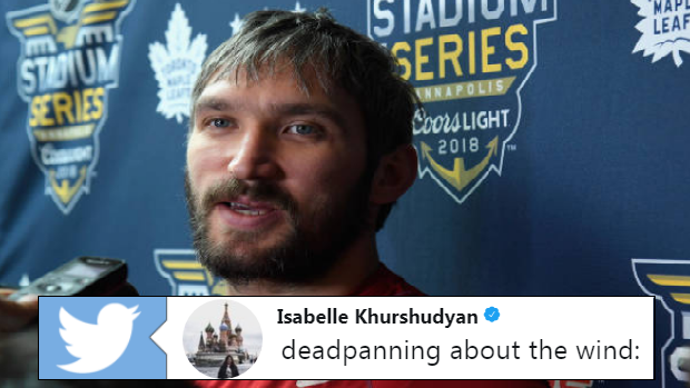 Washington Capitals forward Alexander Ovechkin.