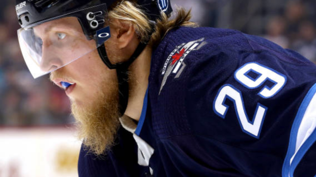 After Receiving A Deep Gash On His Chin Patrik Laine Was Not Ready To Part With His Famous Beard Article Bardown