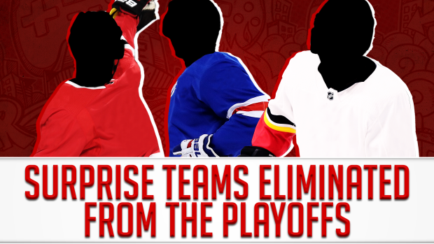 Surprising teams that have been eliminated from playoff contention.