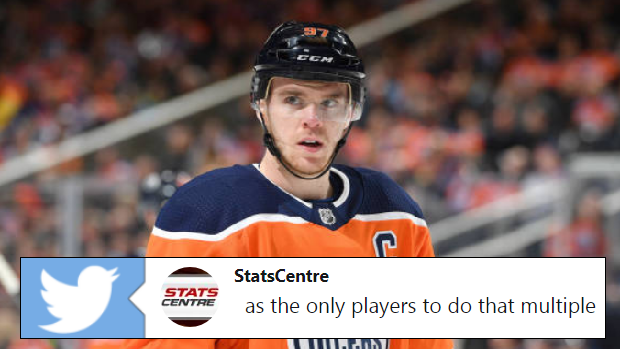 Edmonton Oilers captain Connor McDavid.