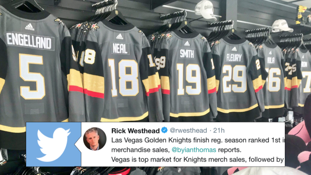 Golden Knights/Twitter