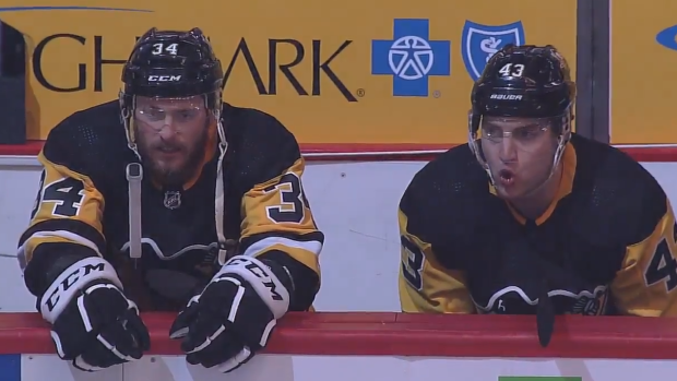 Penguins' Conor Sheary and Tom Kuhnhackl lip-sync Pens starting lineup ...