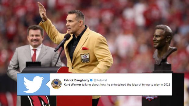 Kurt Warner Says He Almost Came Out Of Retirement To Play For The Arizona  Cardinals In 2018 - BroBible