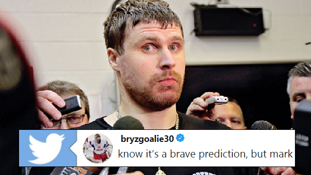 Former NHL goaltender Ilya Bryzgalov.