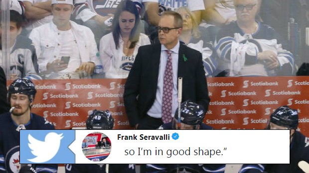 Winnipeg Jets head coach Paul Maurice.