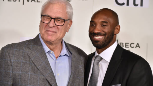 Kobe Bryant and Phil Jackson