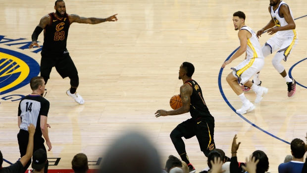 LeBron James and J.R. Smith