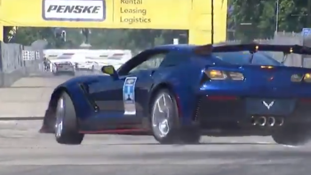 Corvette ZR1 pace car