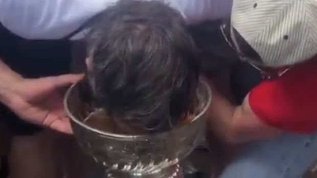 The Capitals started the Stanley Cup keg stand tradition. It's likely to  end with them too.