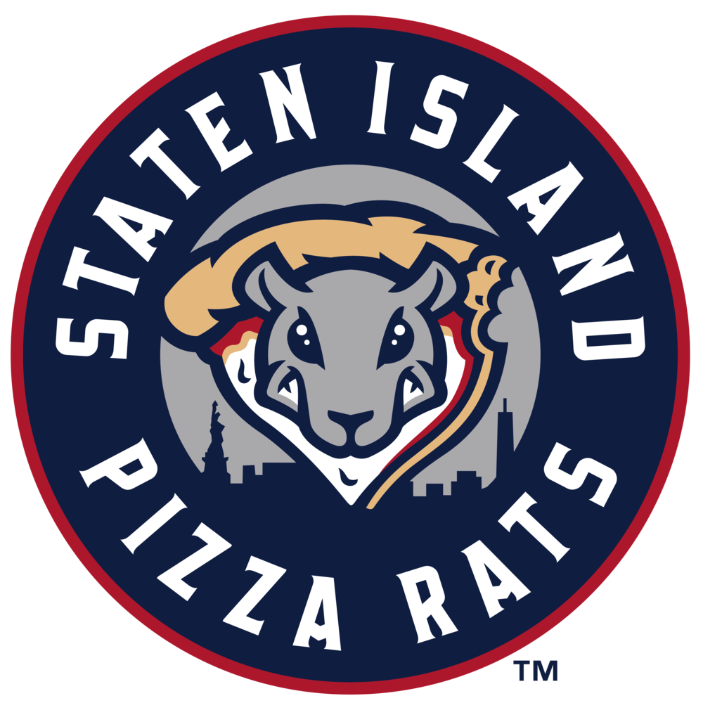 Meme-Inspired Minor League Logos : staten island pizza rats