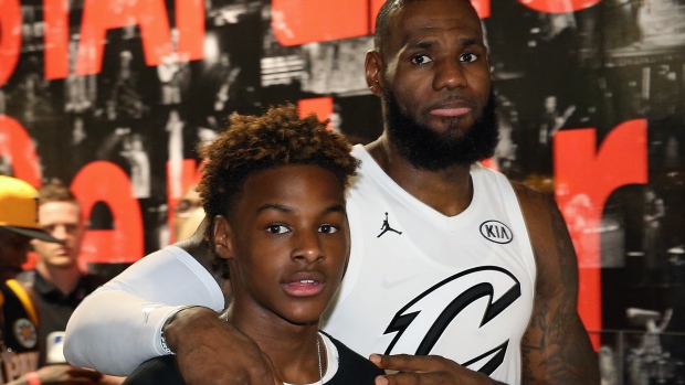 Timeless LeBron James Sets Sights On Playing in NBA with His Son