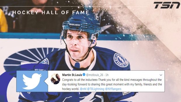 Martin St. Louis had a fantastic response after learning he's going to ...