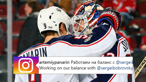 Will Artemi Panarin and Sergei Bobrovsky become a package deal in free  agency? - Los Angeles Times