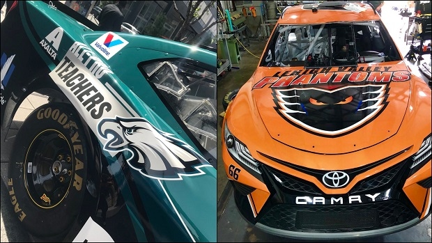 Nascar Drivers Will Use Philadelphia Eagles Lehigh Valley Phantoms