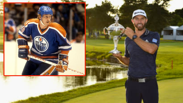 Wayne Gretzky, Dustin Johnson