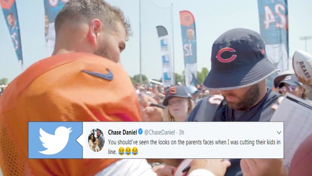 Chase Daniel Undercover at Training Camp