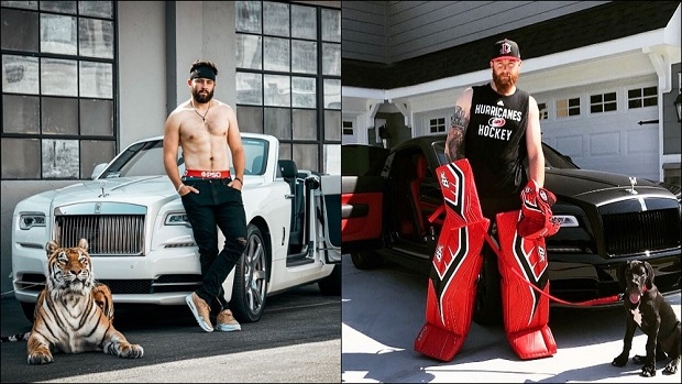 Baker Mayfield and Scott Darling