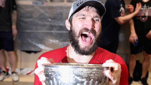 Flashback: Ovechkin treated to 'Ovi' chants after drinking from Stanley Cup  - ESPN Video