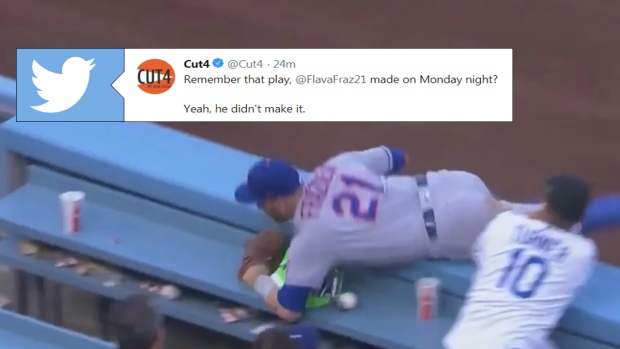 Mets' Todd Frazier comes clean on fake catch - ESPN