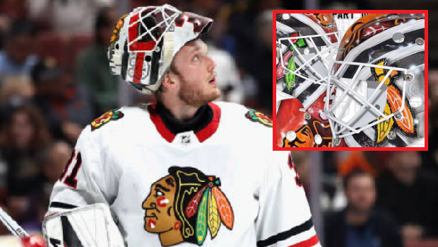 Anton Forsberg, Chicago Blackhawks.