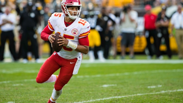 Patrick Mahomes II NFL.