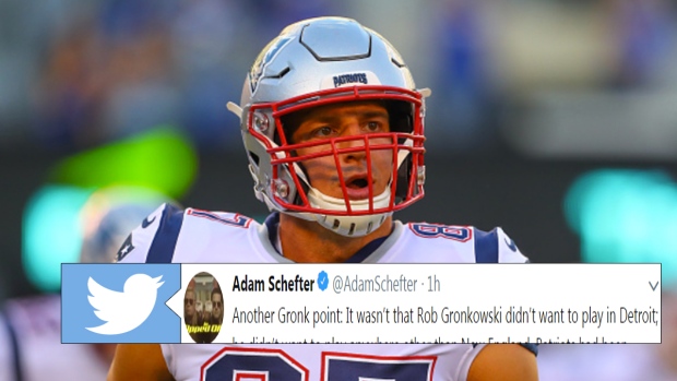 Why Rob Gronkowski turned down trade to the Lions