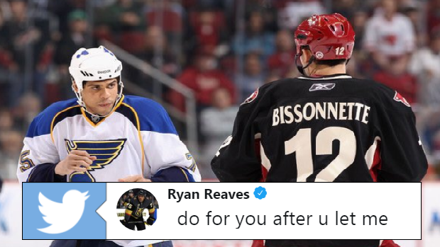 Ryan Reaves, Paul Bissonnette.