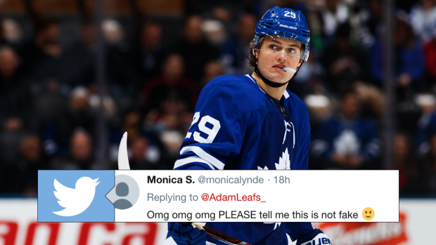 Leafs fans are freaking out over fake William Nylander contract tweet ...