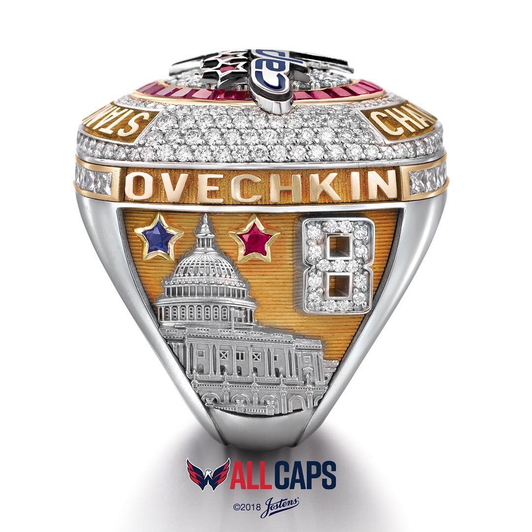Washington Capitals get their very impressive Stanley Cup rings