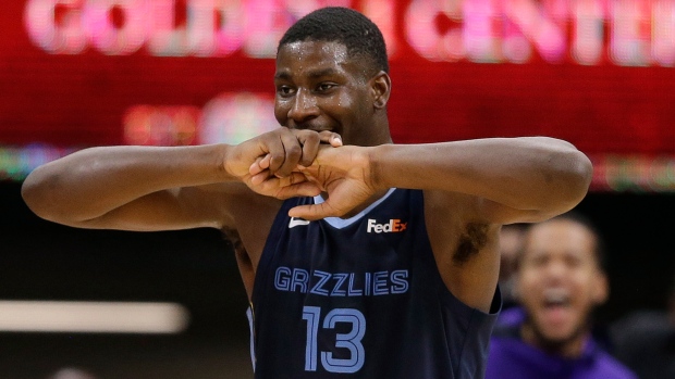 Memphis Grizzlies forwards Jaren Jackson Jr., Justice Winslow to