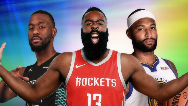 Kemba Walker, James Harden and DeMarcus Cousins