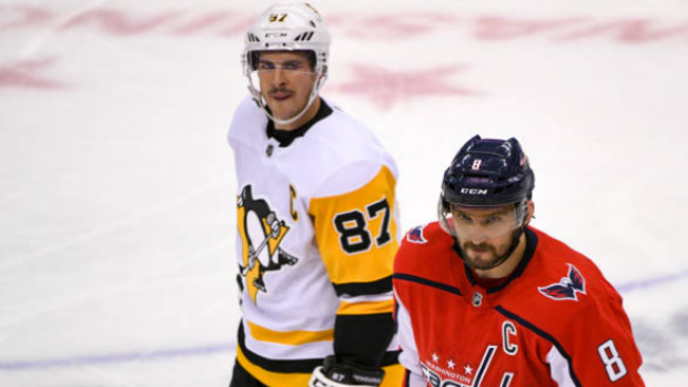 Sidney Crosby and Alex Ovechkin