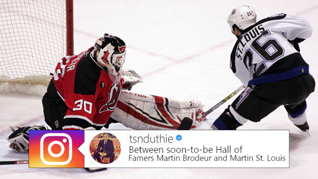 Martin Brodeur, Martin St. Louis