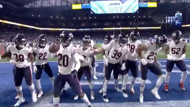 Bears enjoyed Thanksgiving Day win with fun TD celebrations - Sports  Illustrated