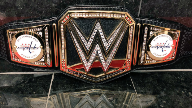 Check out all the custom belts WWE sent to championship teams this year ...