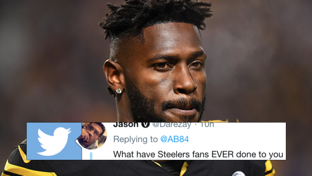 Sleeper on X: Ravens fans seeing Antonio Brown's tweet 