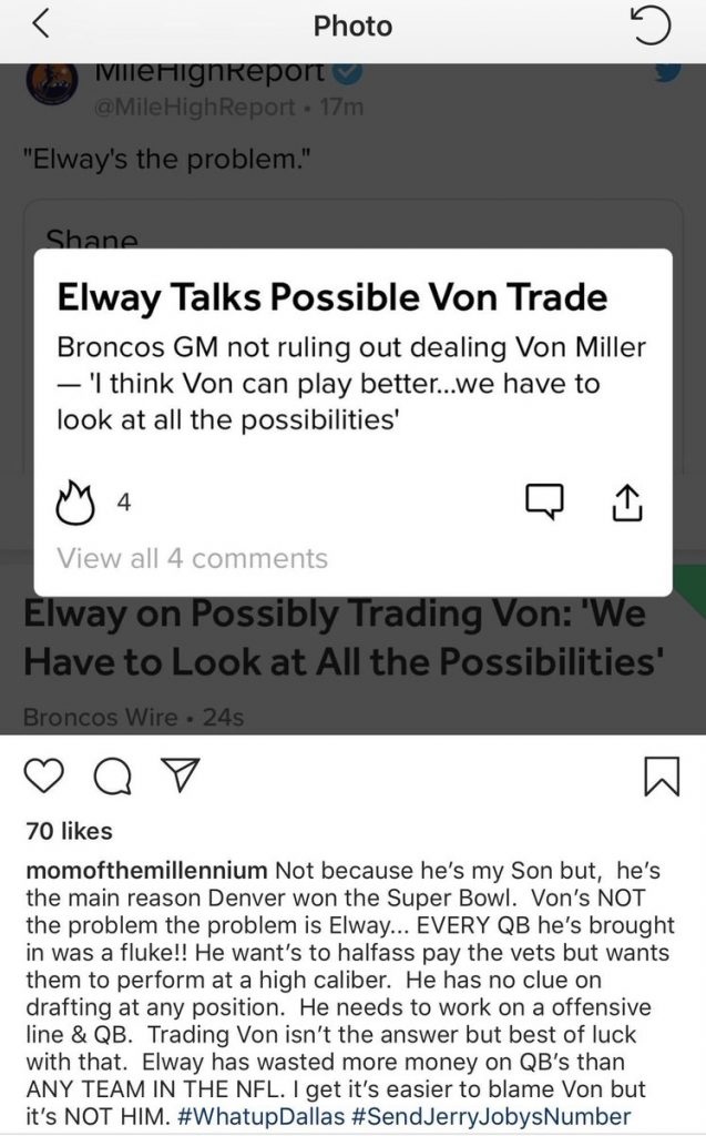 John Elway Trades His Son 