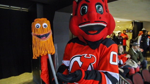 New Jersey Devils mascot destroys window at birthday party (video) - Sports  Illustrated