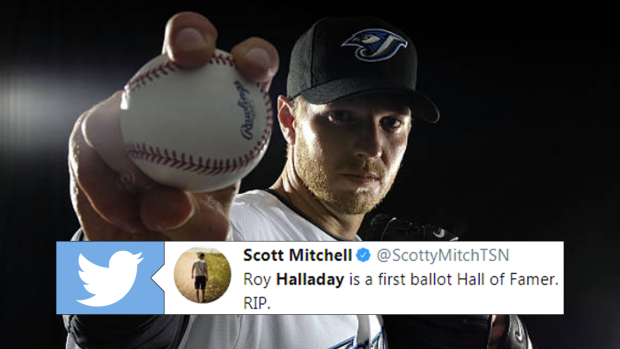 Today in Blue Jays History: Halladay near no-hitter - Bluebird Banter