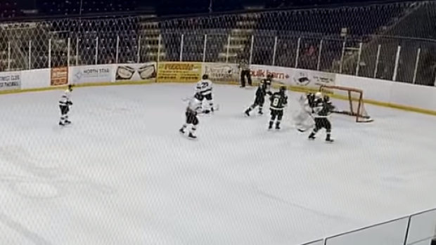 GOJHL goalie seals shutout victory by scoring doub