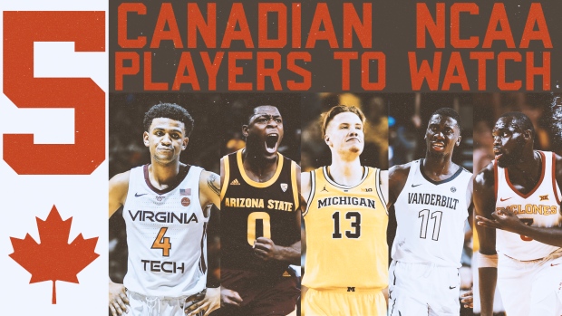 Five Canadian NCAA players to watch