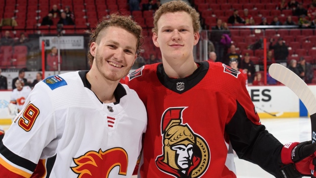 Brady and Matt Tkachuk