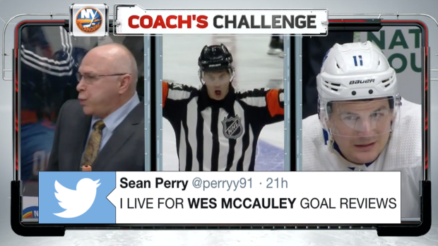 Wes McCauley with the greatest penalty announcement of the year : r/hockey