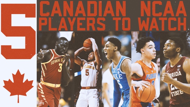 Five Canadian NCAA players to watch